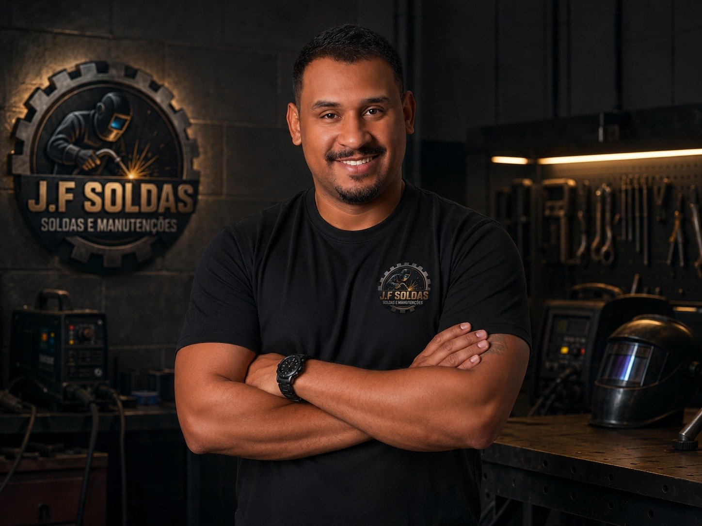 Jaderson, fundador da J.F Soldas